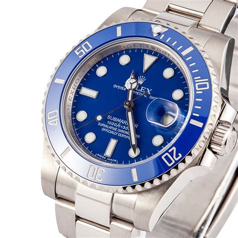 rolex hands white gold|rolex submariner white gold price.